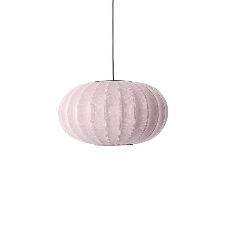 Knit Wit Oval Pendant - Made by Hand Pendants - 57 - Light Pink - HORNE