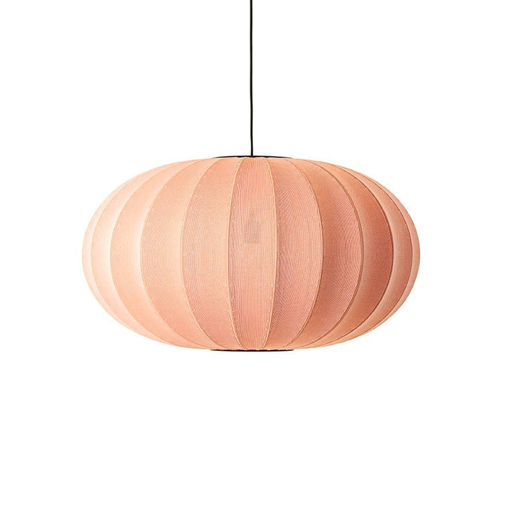 Knit Wit Oval Pendant - Made by Hand Pendants - 76 - Coral - HORNE