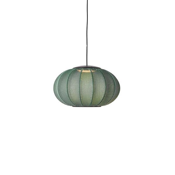 Knit Wit Pendant LED - Made by Hand Pendants - 45 - Black - HORNE