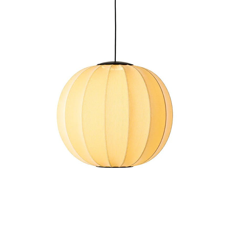 Knit Wit Pendant LED - Made by Hand Pendants - 45 - Black - HORNE