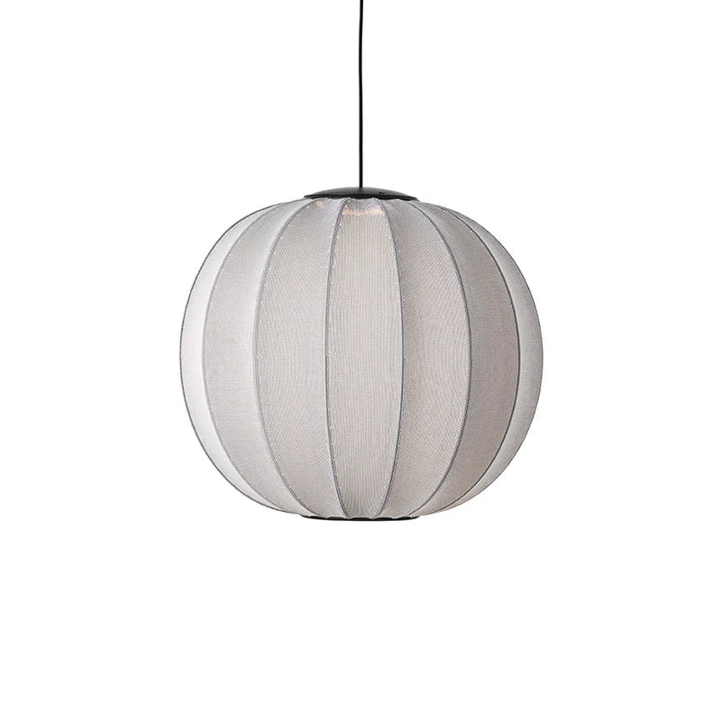 Knit Wit Pendant LED - Made by Hand Pendants - 45 - Black - HORNE