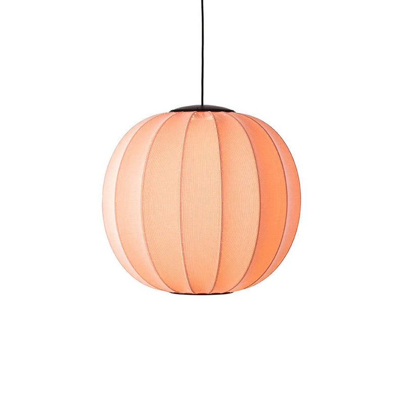Knit Wit Pendant LED - Made by Hand Pendants - 45 - Black - HORNE