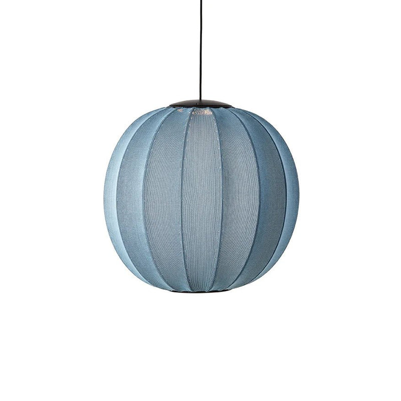 Knit Wit Pendant LED - Made by Hand Pendants - 45 - Black - HORNE
