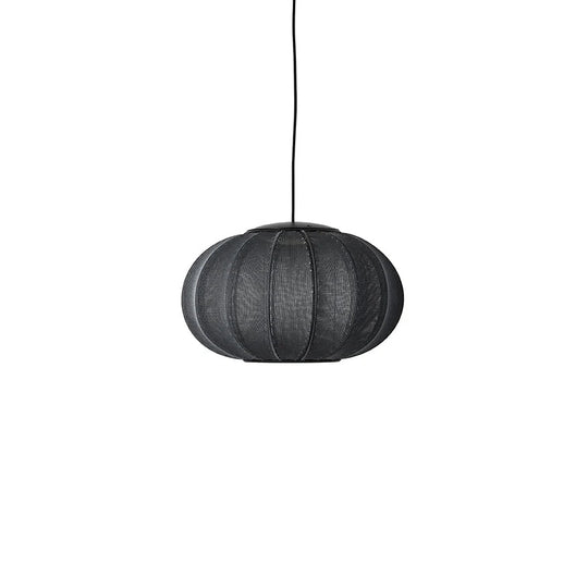 Knit Wit Pendant LED - Made by Hand Pendants - 45 - Black - HORNE