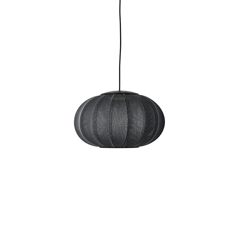 Knit Wit Pendant LED - Made by Hand Pendants - 45 - Black - HORNE