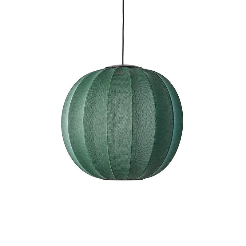 Knit Wit Pendant LED - Made by Hand Pendants - 45 - Black - HORNE