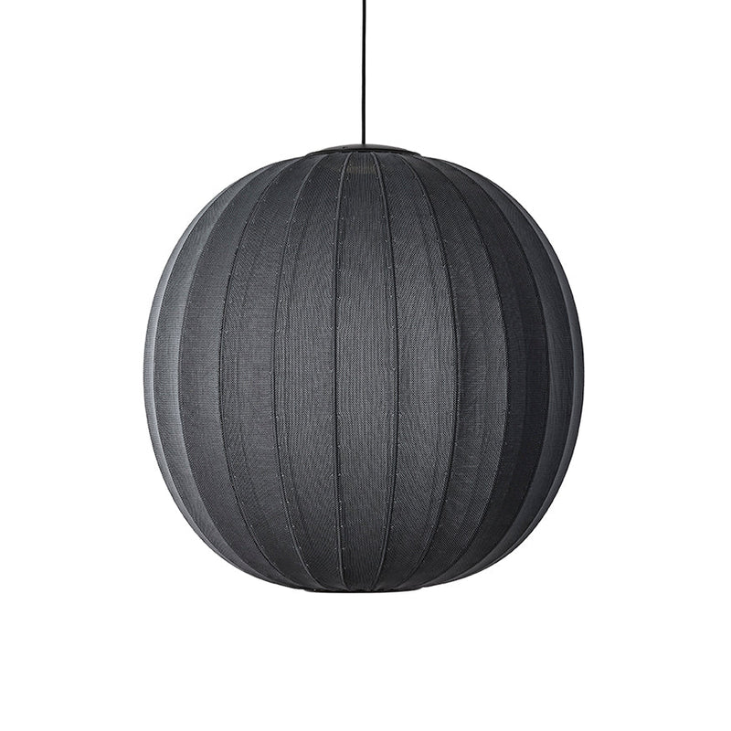 Knit Wit Pendant LED - Made by Hand Pendants - 45 - Black - HORNE