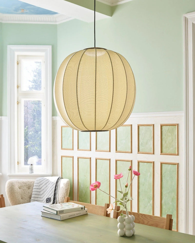 Knit Wit Pendant LED - Made by Hand Pendants - 45 - Black - HORNE