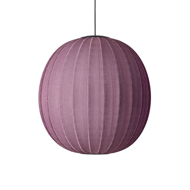 Knit Wit Pendant LED - Made by Hand Pendants - 45 - Black - HORNE