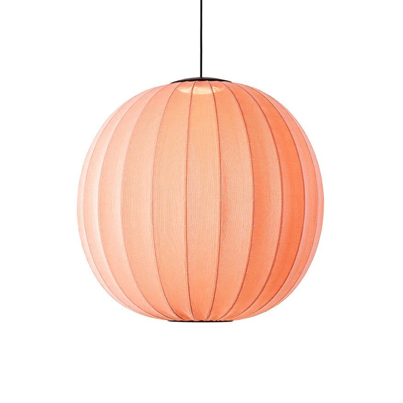 Knit Wit Pendant LED - Made by Hand Pendants - 45 - Black - HORNE