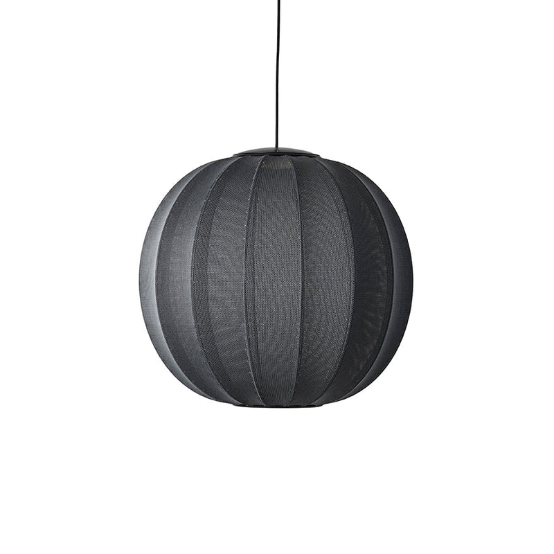 Knit Wit Pendant LED - Made by Hand Pendants - 45 - Black - HORNE