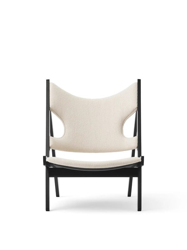 Knitting Lounge Chair, Black Oak - Audo Copenhagen Chairs - HORNE