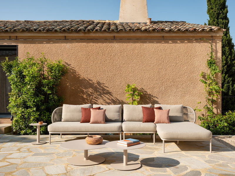 Kodo Modular Center - Vincent Sheppard Sofas - Dune White - Almond - HORNE