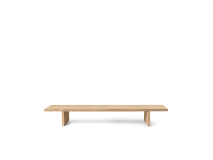 Kona Low Table - Dark Stained - Ferm Living Tables + Desks - Natural - HORNE