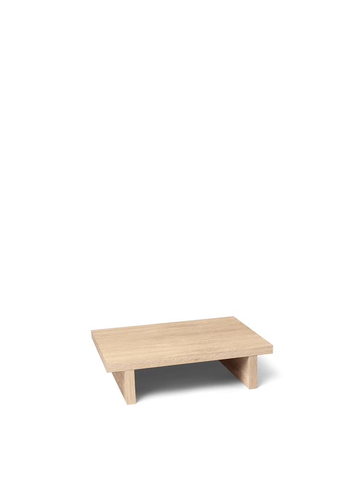 Kona Side Table - Dark Stained - Ferm Living Tables + Desks - Natural - HORNE