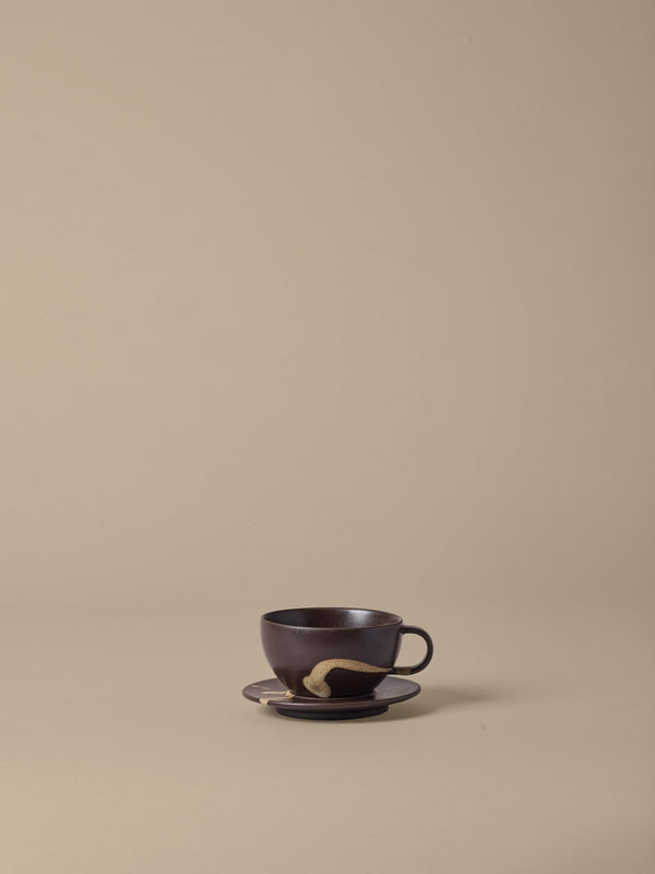 Koyo Cup with Saucer - Ferm Living Coffee + Tea - HORNE