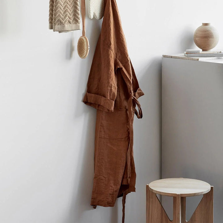 Kristina Dam Stool - Kristina Dam Stools + Benches + Ottomans - Light Lacquered Oak - HORNE