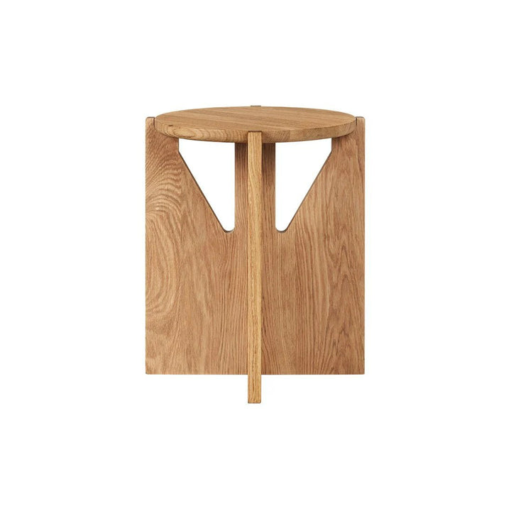Kristina Dam Stool - Kristina Dam Stools + Benches + Ottomans - Warm Lacquered Oak - HORNE