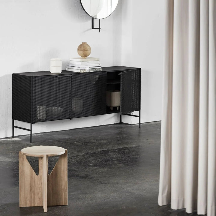 Kristina Dam Stool - Kristina Dam Stools + Benches + Ottomans - Light Lacquered Oak - HORNE
