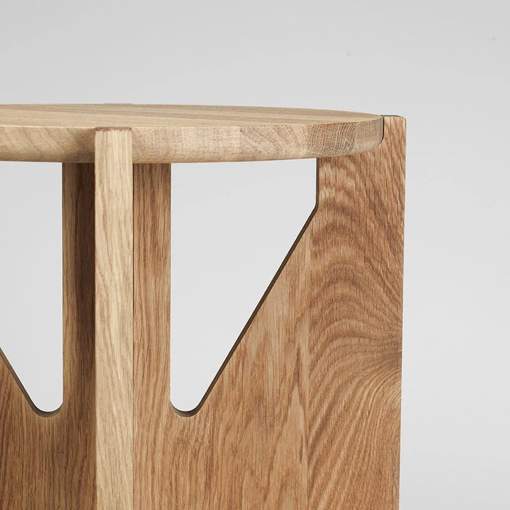 Kristina Dam Stool - Kristina Dam Stools + Benches + Ottomans - Black Lacquered Oak - HORNE