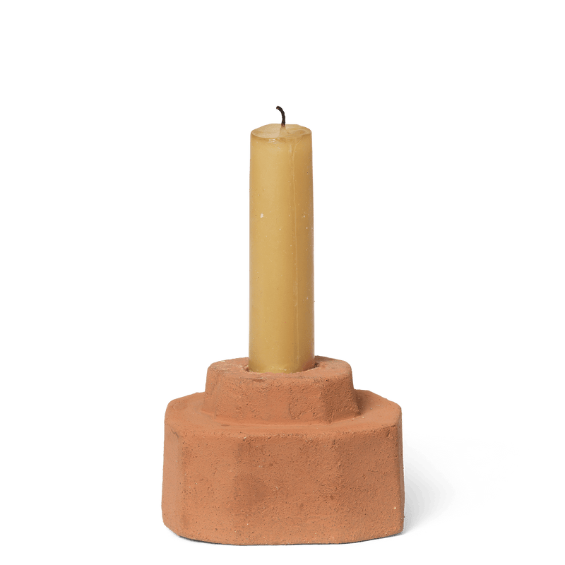 Kurinu Candle Holder - Ferm Living - Candle Holders - Honey - HORNE