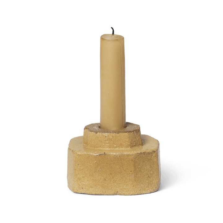Kurinu Candle Holder - Ferm Living - Candle Holders - White - HORNE