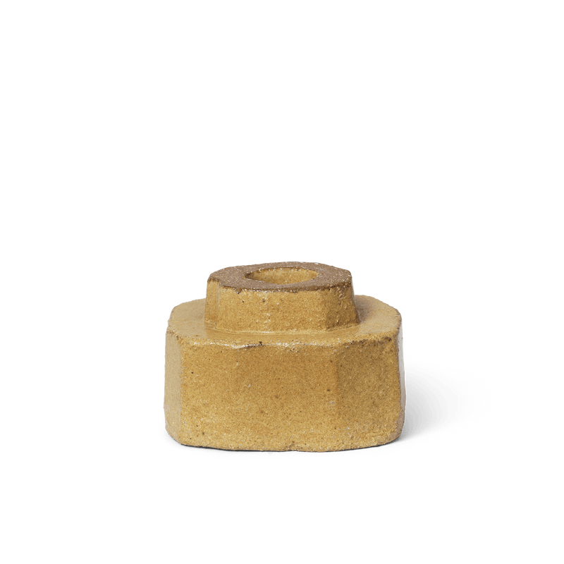 Kurinu Candle Holder - Ferm Living - Candle Holders - Honey - HORNE