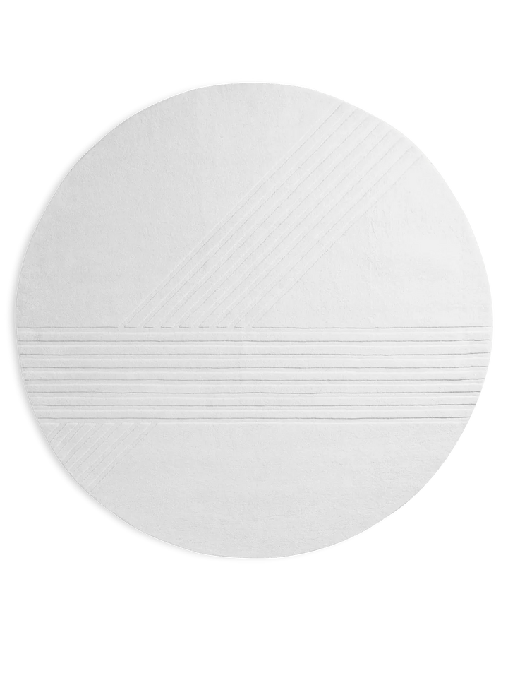 Kyoto rug - Woud Rugs - Off white - Ø250 - HORNE