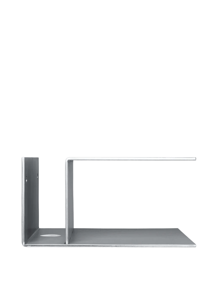 Lager Bedside Table - Ferm Living Tables + Desks - Aluminum - HORNE