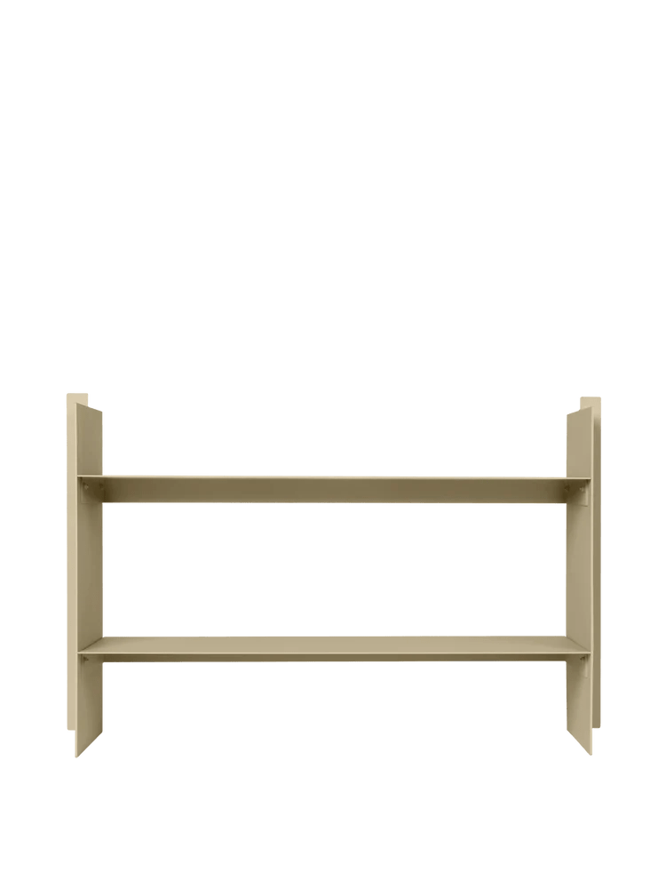 Lager Low Rack - Ferm Living Shelving - Aluminum - HORNE