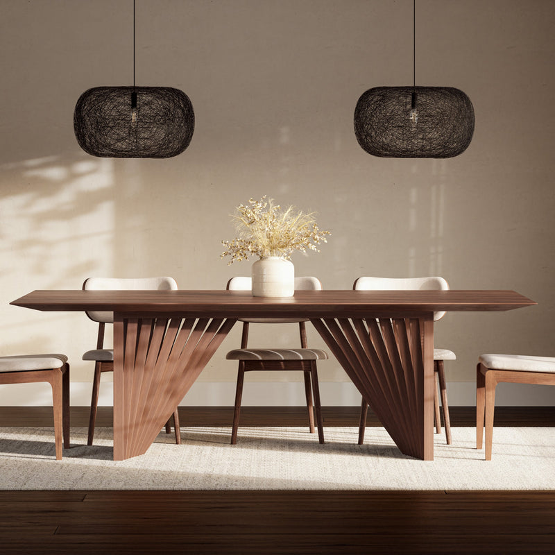 Laguna Wooden Dining Table - Urbia Tables - Ebano - HORNE