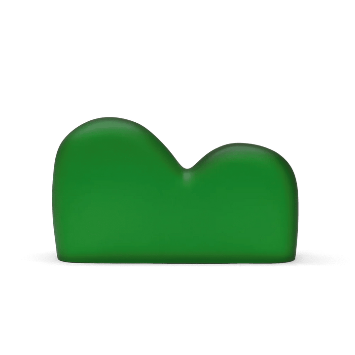 Landscape Double Mountain - Tina Frey Decorative Objects - Green - HORNE
