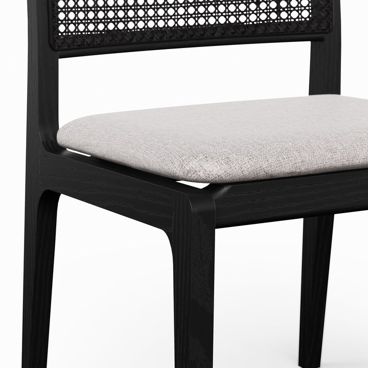 Larissa Cane Side Chair - Urbia Chairs - Harvest Natural Nogal - HORNE