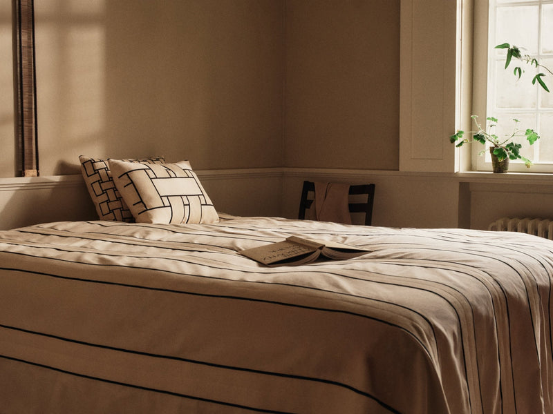 Lattice Offset Cushion - Rectangular - Ferm Living Bedding + Pillows - HORNE