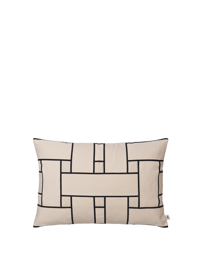 Lattice Offset Cushion - Rectangular - Ferm Living Bedding + Pillows - HORNE