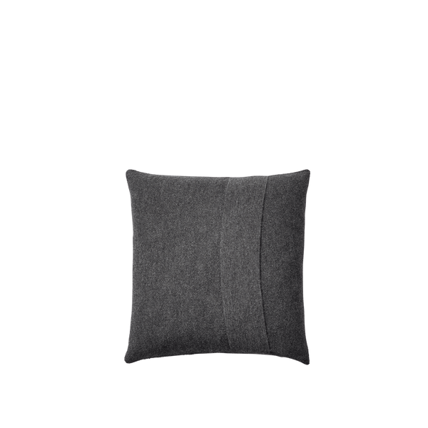 Layer Cushion - Muuto Blankets + Throws + Pillows - Square - Dark Grey - HORNE