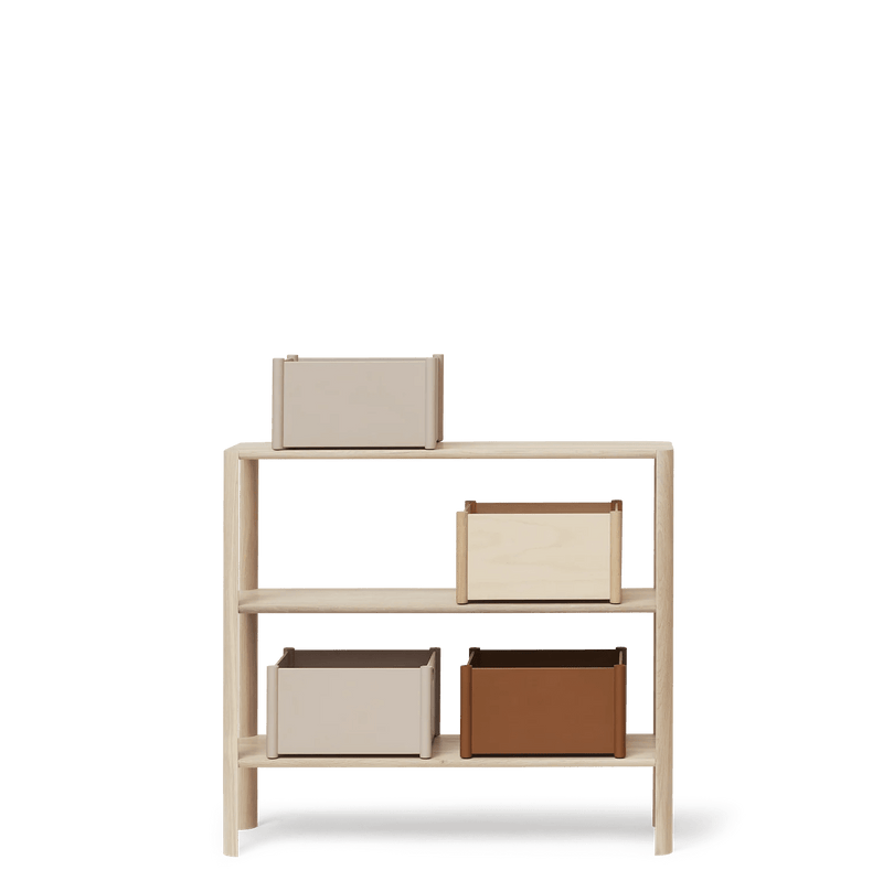 Leaf Shelf 1×3 - Form & Refine Shelving - White Oak - HORNE