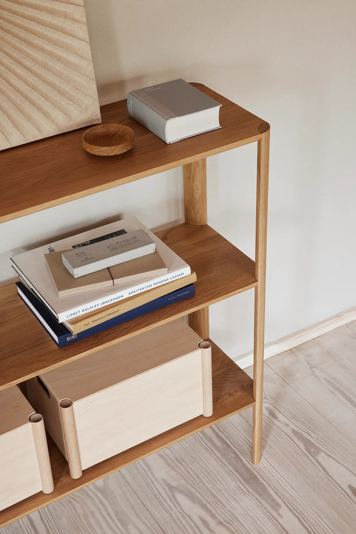 Leaf Shelf 1×3 - Form & Refine Shelving - Oak - HORNE