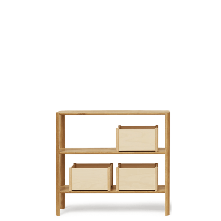 Leaf Shelf 1×3 - Form & Refine Shelving - Oak - HORNE