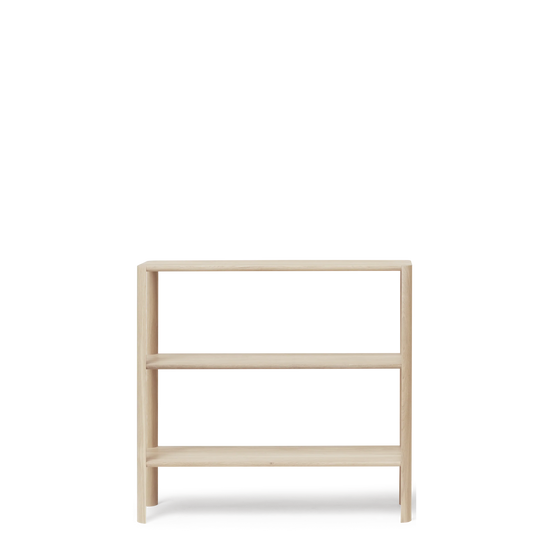 Leaf Shelf 1×3 - Form & Refine Shelving - White Oak - HORNE