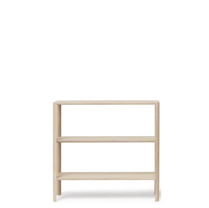 Leaf Shelf 1×3 - Form & Refine Shelving - White Oak - HORNE