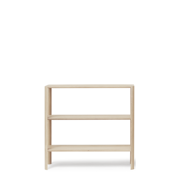 Leaf Shelf 1×3 - Form & Refine Shelving - White Oak - HORNE
