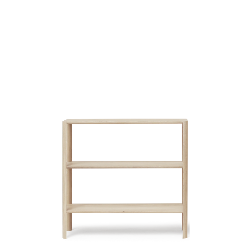 Leaf Shelf 1×3 - Form & Refine Shelving - White Oak - HORNE