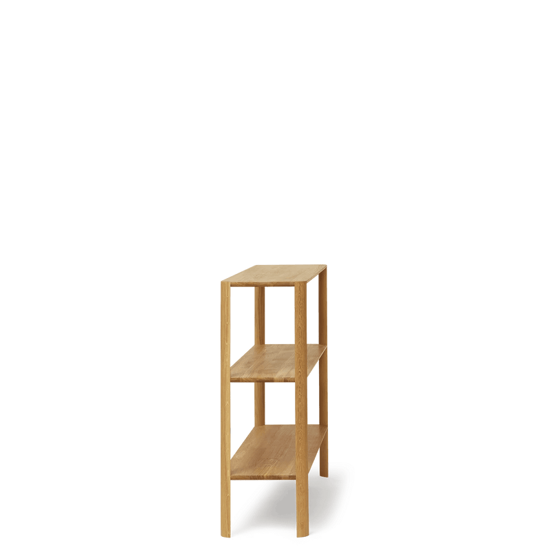 Leaf Shelf 1×3 - Form & Refine Shelving - White Oak - HORNE