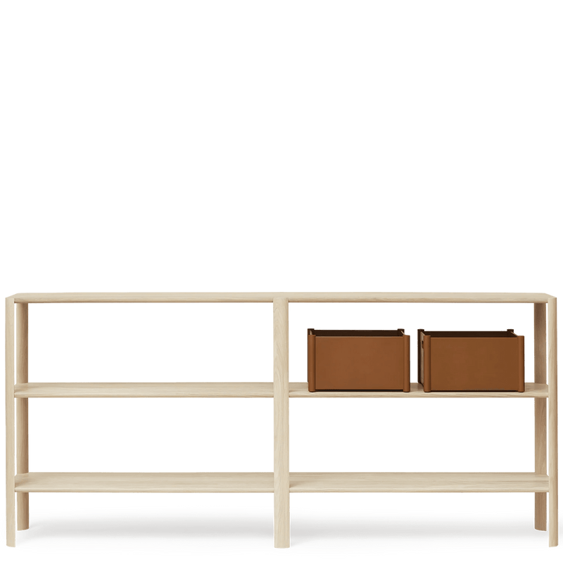 Leaf Shelf 2x3 - Form & Refine Shelving - White Oak - HORNE