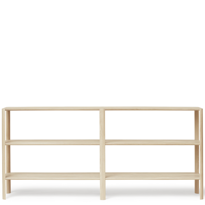Leaf Shelf 2x3 - Form & Refine Shelving - White Oak - HORNE