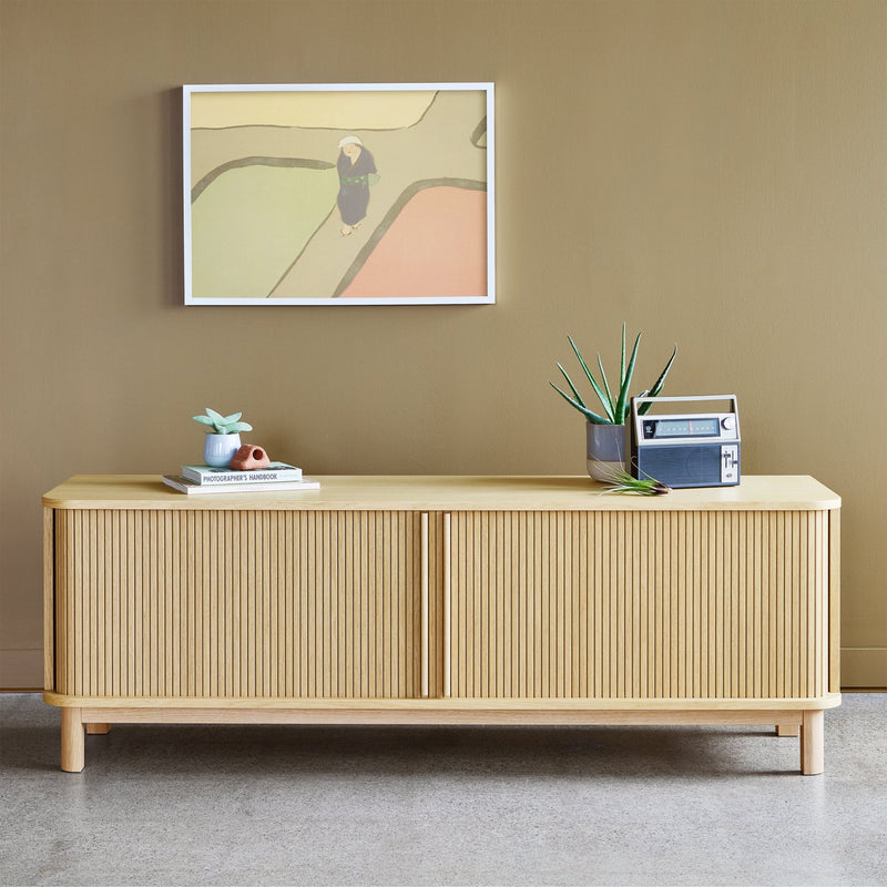 Ledger Credenza - Gus* Modern - Sideboards + Cabinets - Vintage Oak - HORNE