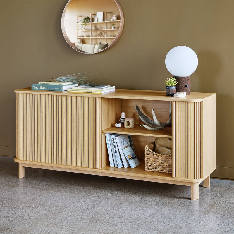 Ledger Sideboard - Gus* Modern - Sideboards + Cabinets - Vintage Oak - HORNE