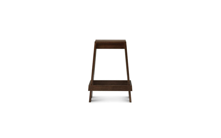 Let Barstool 65 cm - Normann Copenhagen Barstools - Brown Stained Ash - HORNE