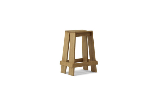 Let Barstool 65 cm - Normann Copenhagen Barstools - Oak - HORNE